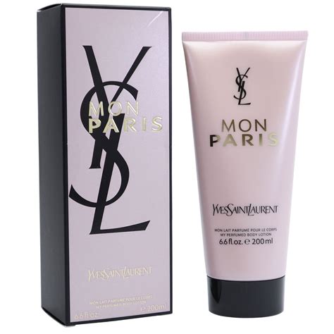 ysl body lotion mon paris|ysl mon paris body cream.